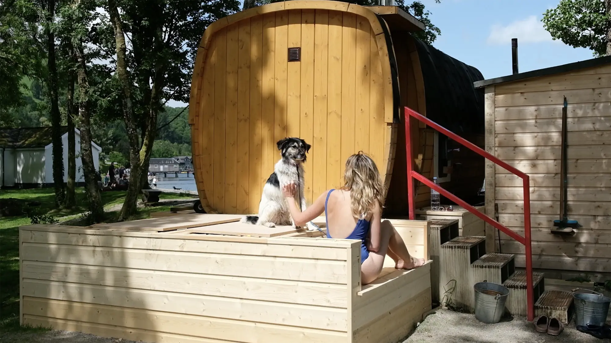 Hot Tottie sauna at Luss