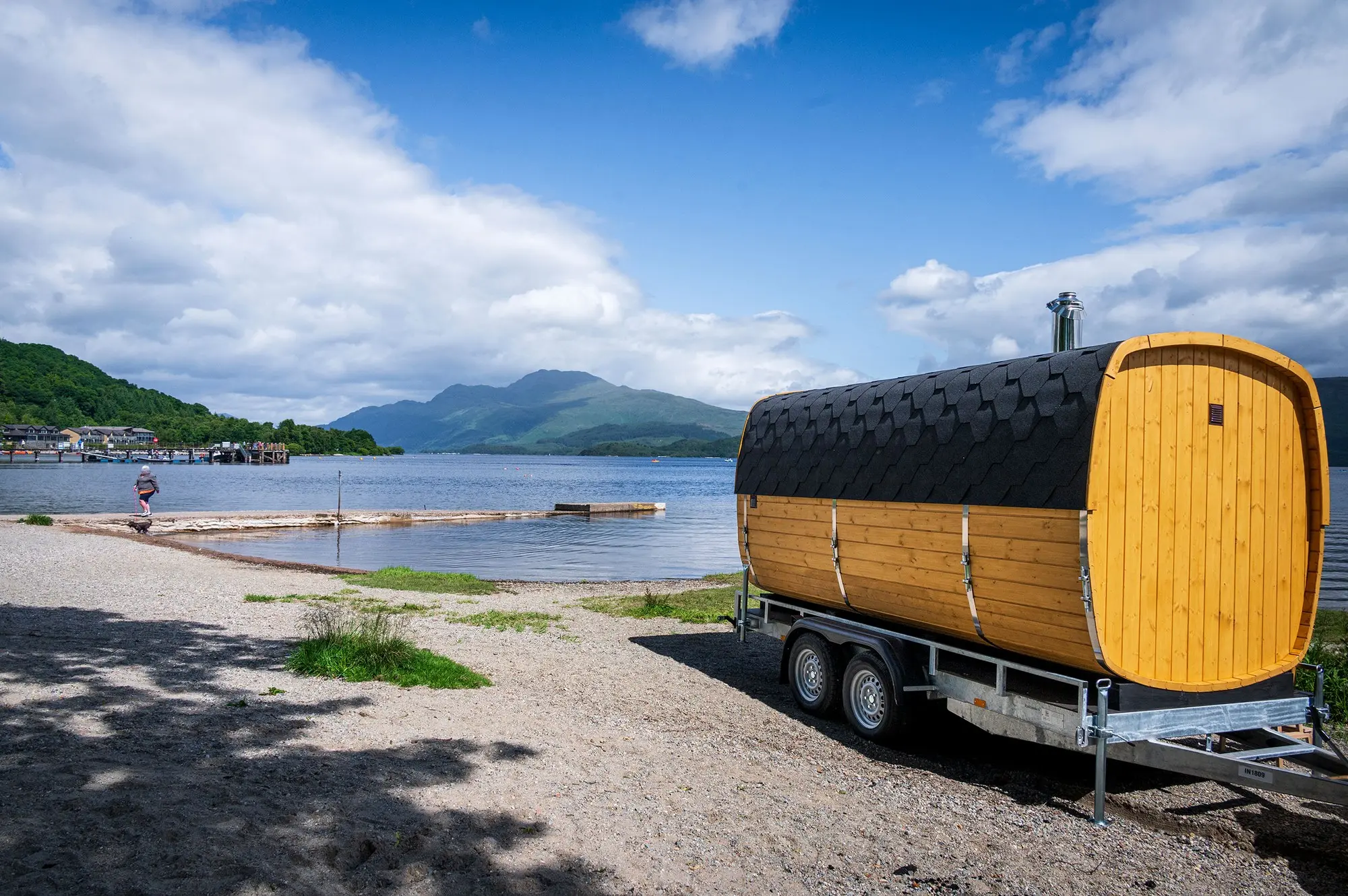 Hot Tottie sauna at Luss